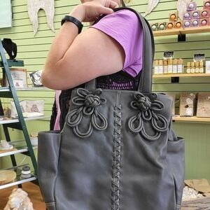 Black Firenze Bella purse.